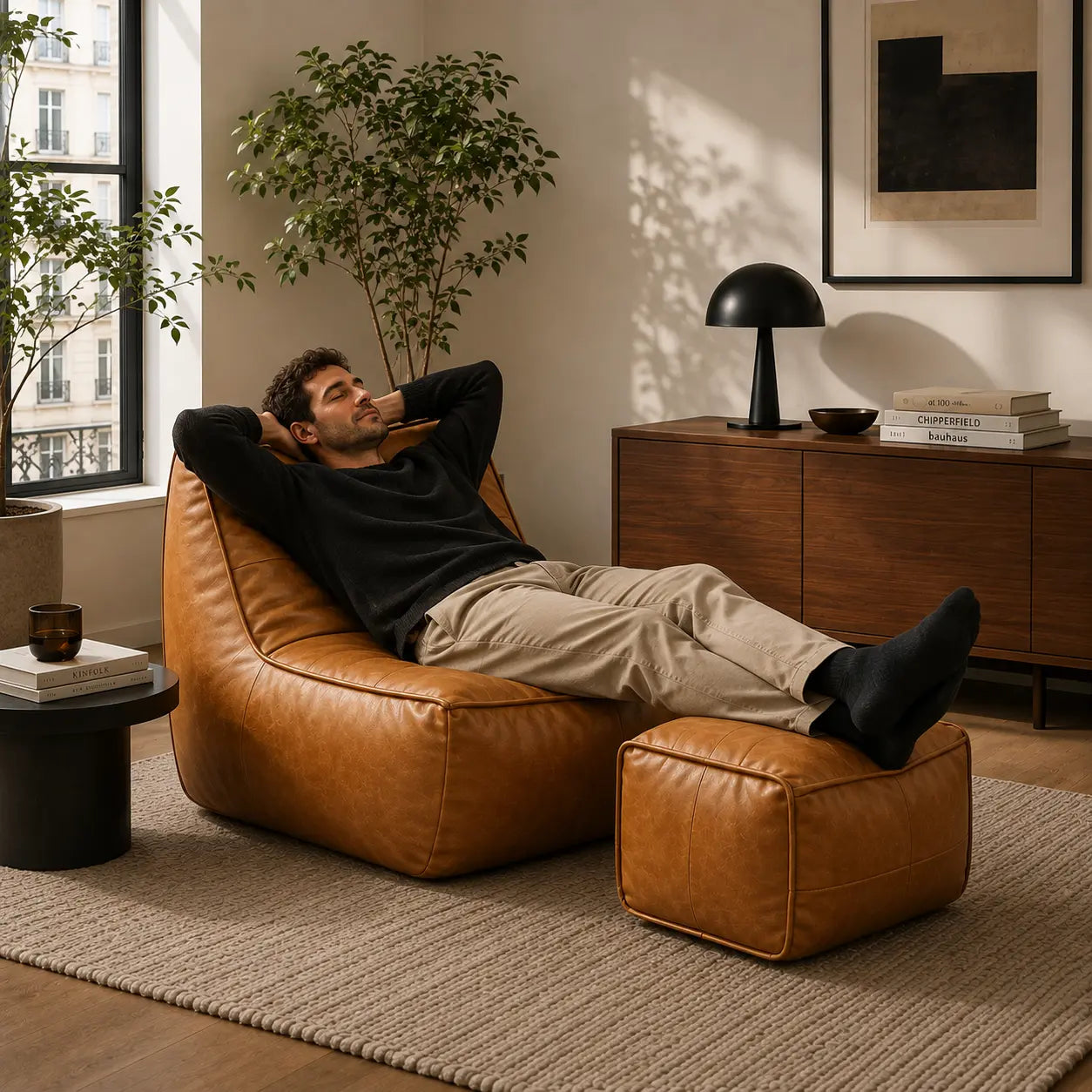 NOLAN - Chauffeuse 1 Place Cuir