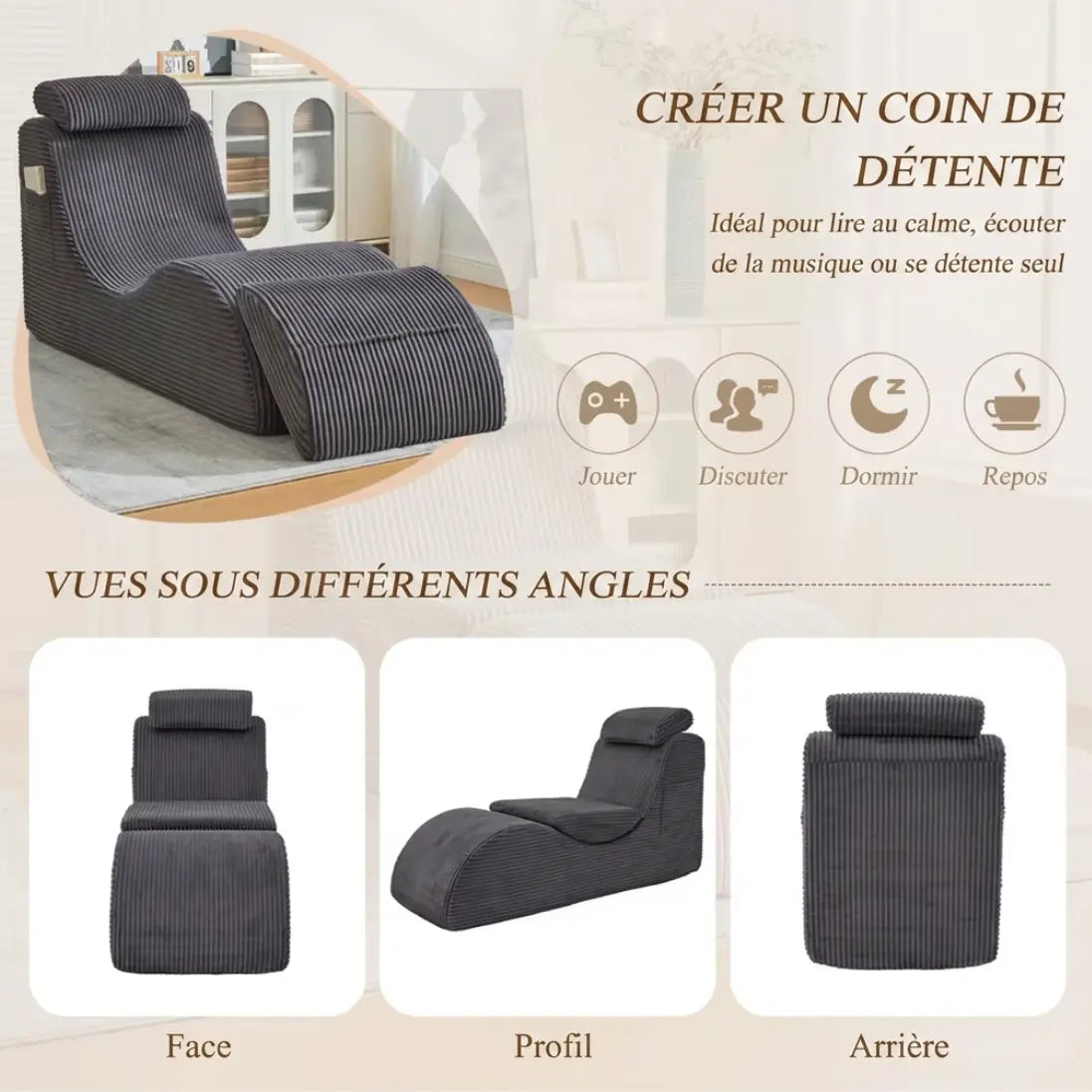 NOVA - Chauffeuse 1 Place