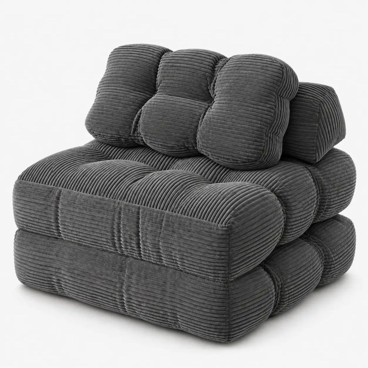 Dimensions de NORA : largeur 87 cm, profondeur 130 cm, hauteur 81 cm