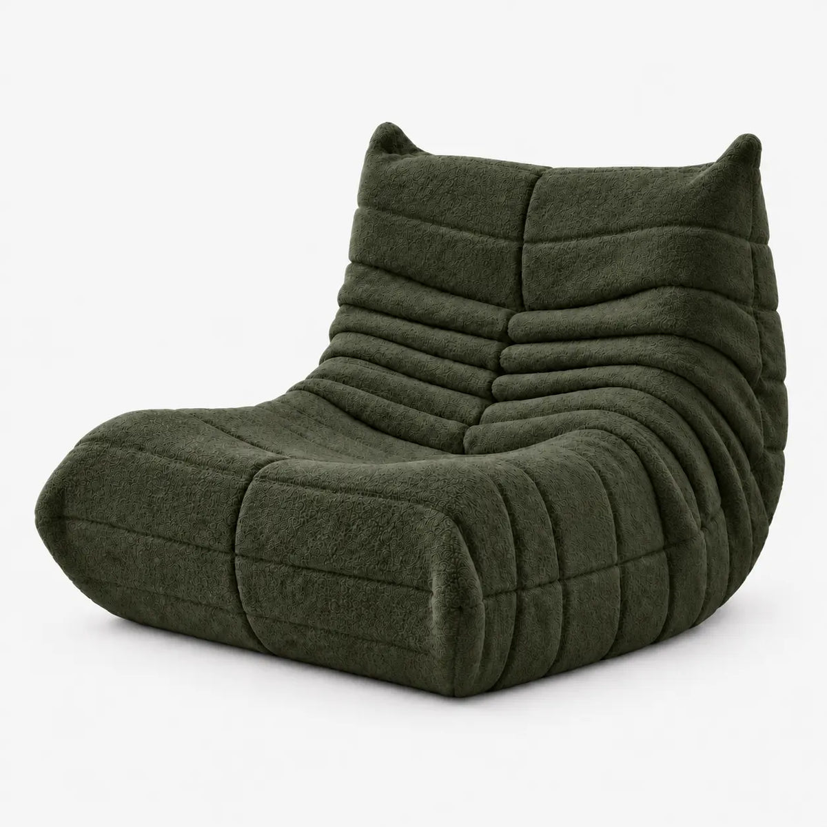 Dimensions de MINA : largeur 86 cm, profondeur 105 cm, hauteur 75 cm