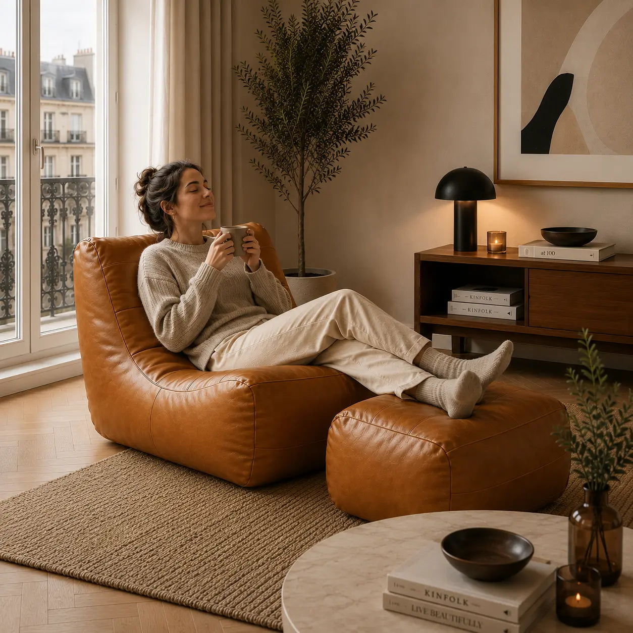 AXEL - Chauffeuse 1 Place Cuir