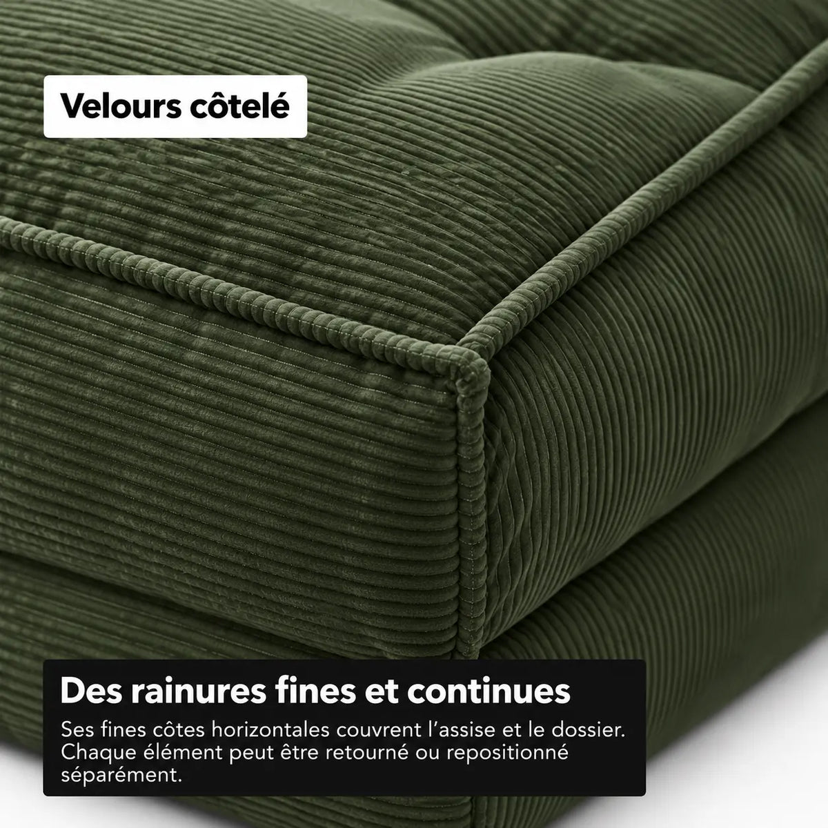 LILOU - Chauffeuse 1 Place Convertible